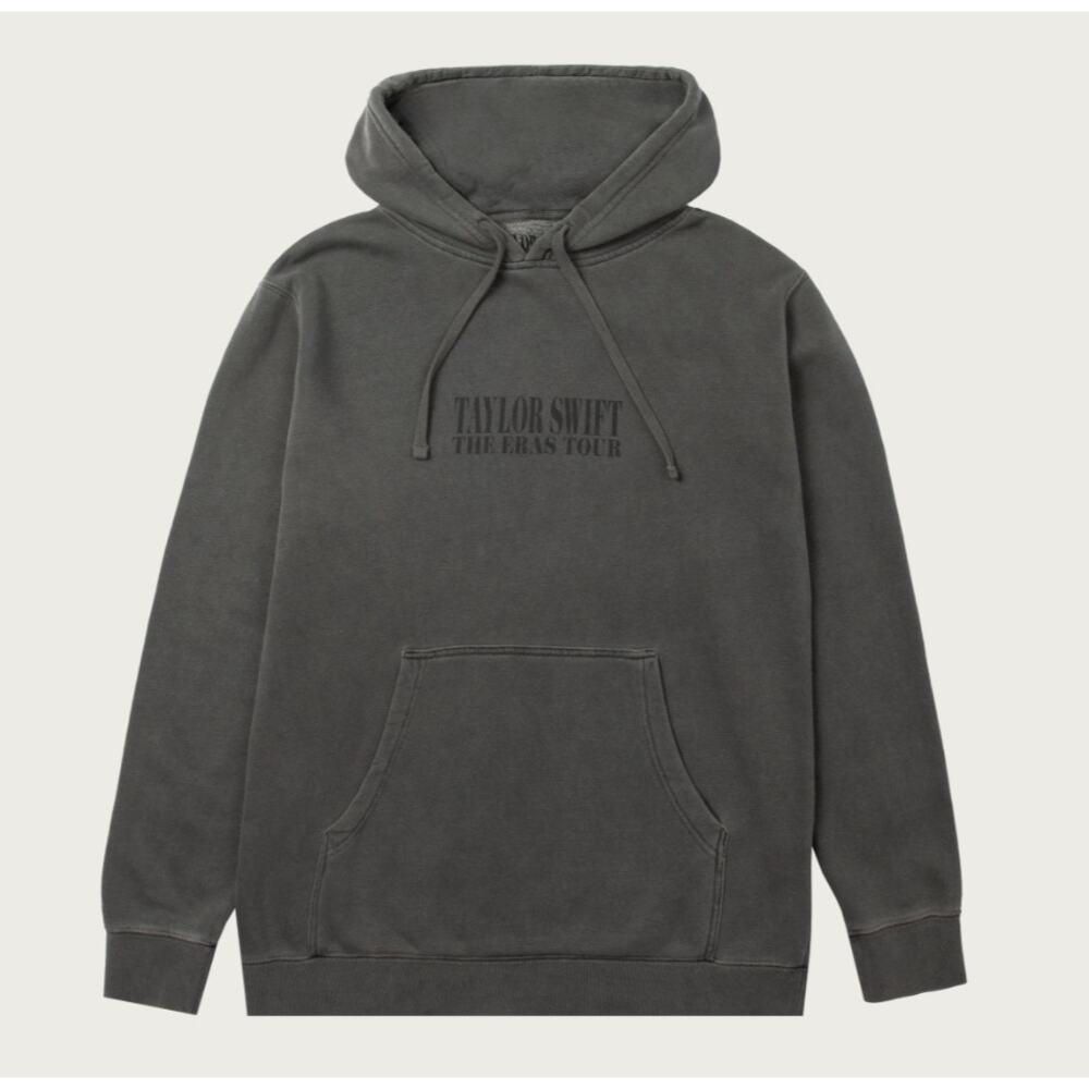 Taylor Swift Hoodie Size M Eras Tour Charcoal New Swiftie Sweater TTPD